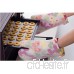 Ensemble de gants de cuisine en silicone de qualité supérieure avec doublure en coton matelassé très épais - Standard pour femmes  facile à laver  gants résistants à la chaleur - B078YHZL6K